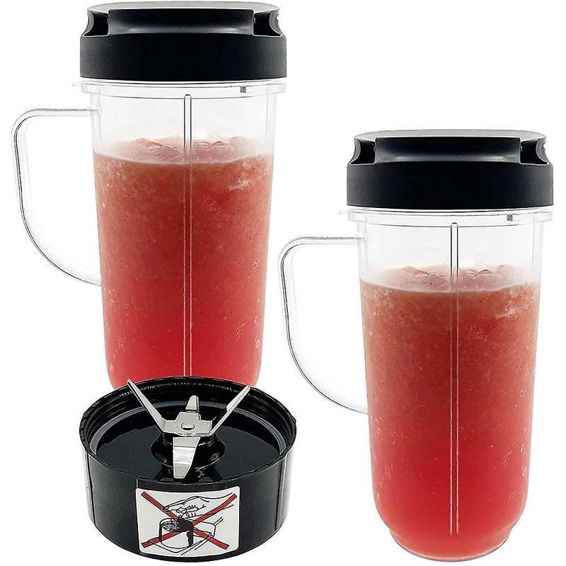 Blender 22oz Cups Mugs for Magic Blenders Cups 250w Mb1001 Series