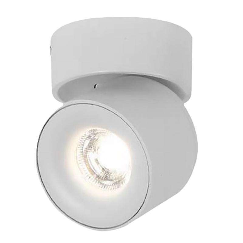1pcs Led 360 Ceiling Spot Light Wall Rotation Spot Lighting 7w,white