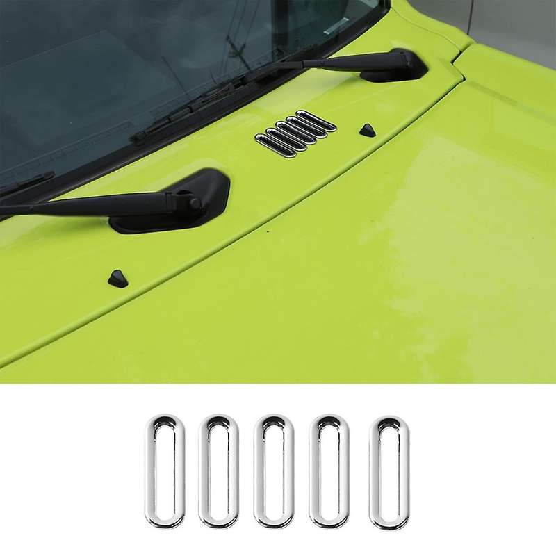 Car Air Inlet Outlet Vent Intake Decor Ring Stickers,abs Chrome