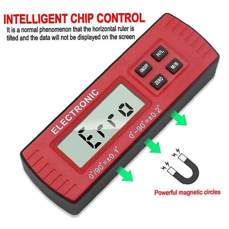 Digital Inclinometer Electronic Level Box Protractor Measuring Tool