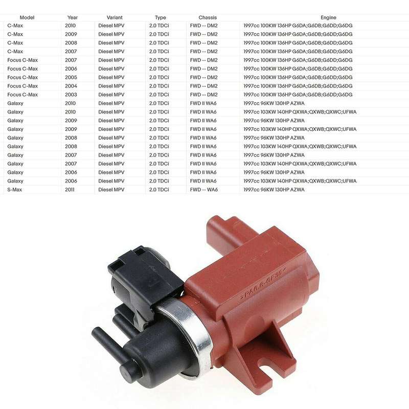 Solenoid Pressure Boost Control Valve Converter for Ford Focus Mondeo