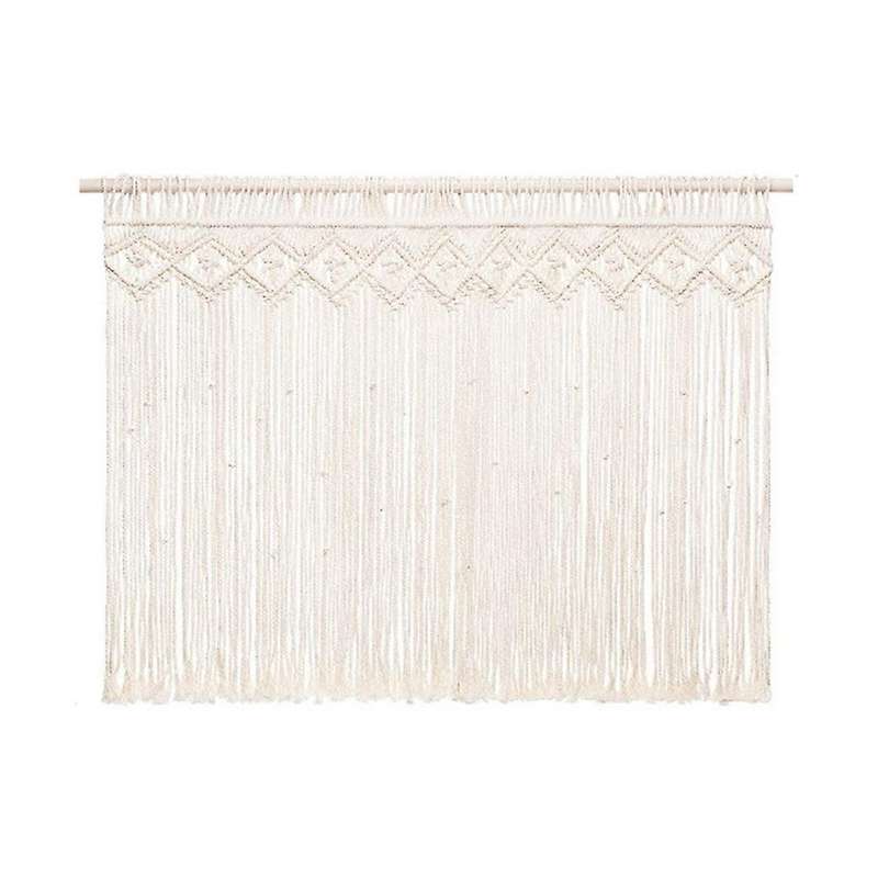 Nordic Handmade Cotton Wall Hanging Tapestry Wedding Backdrop Curtain