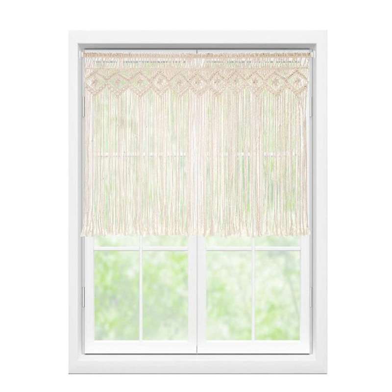 Nordic Handmade Cotton Wall Hanging Tapestry Wedding Backdrop Curtain