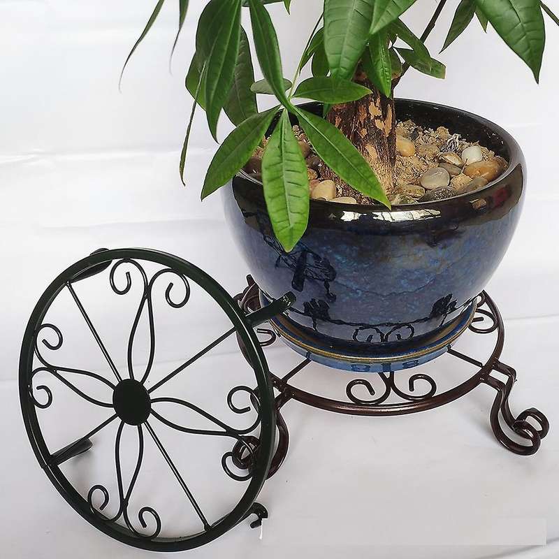 3pack Metal Plant Stands for Flower Pot, Metal Garden Container