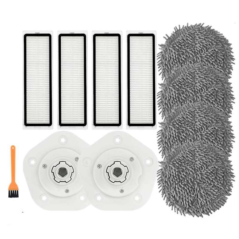 11pcs Washable Hepa Filter Mop Cloth Holder for Xiaomi Mijia Pro