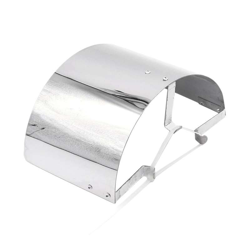 Car Air Filter Cover Racing Air Intake Air Filter Cover Silver