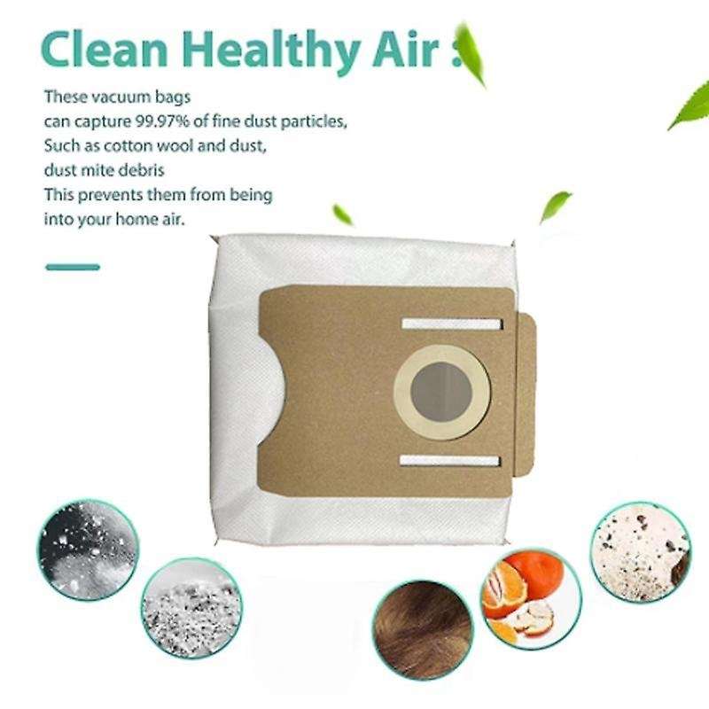 15pcs Dust Bag for Midea S8 S8+automatic Dust Collecting and Machine