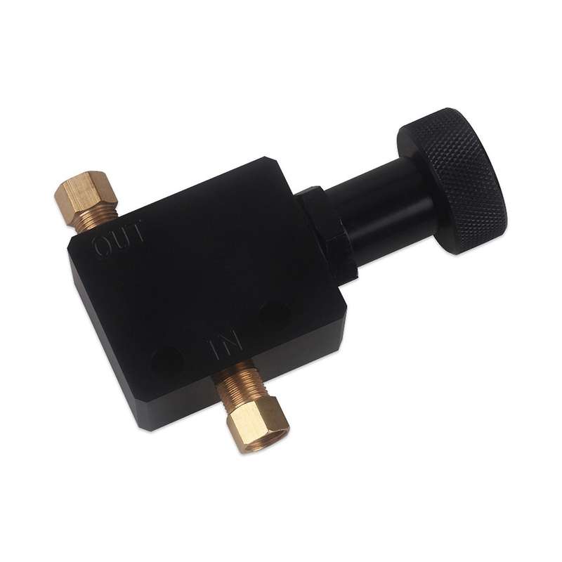 Universal Black Adjustable In Line Brake Proportioning Valve Brake