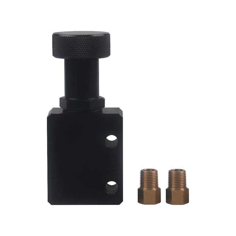 Universal Black Adjustable In Line Brake Proportioning Valve Brake