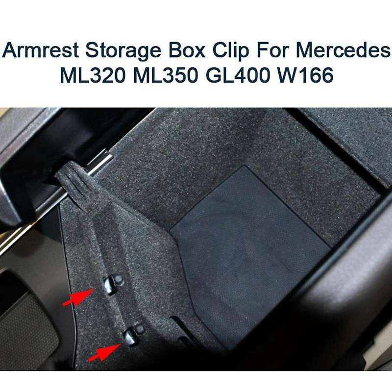 Left/right Armrest Box Buckle Lockers Switch Clip for Mercedes Benz