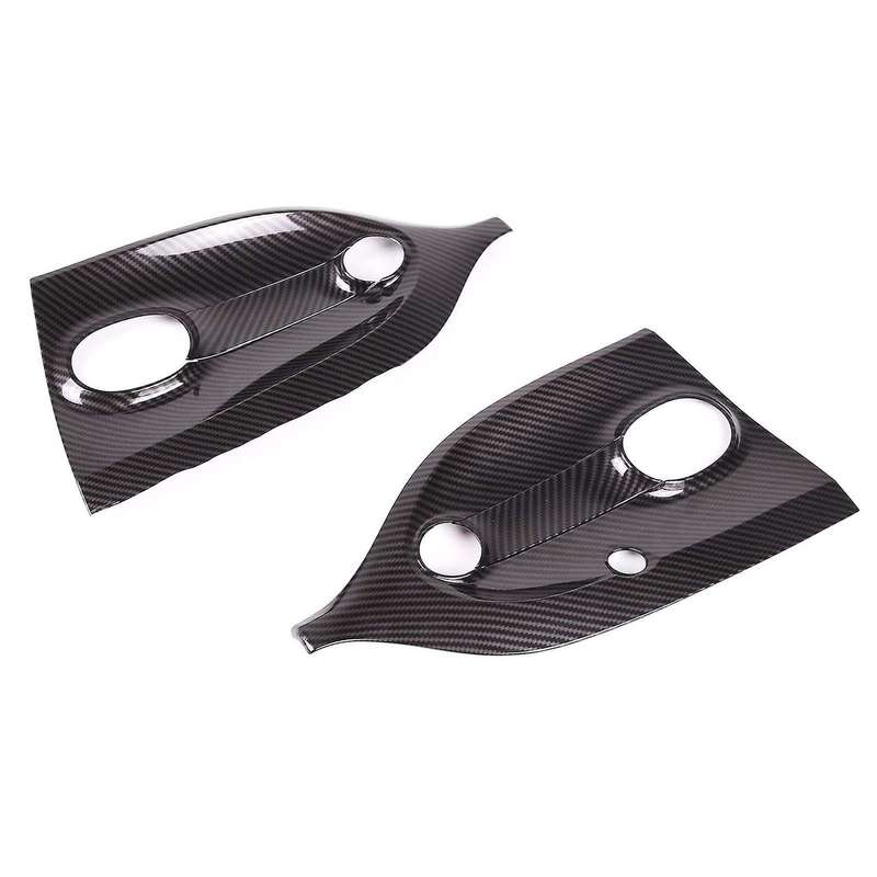 Carbon Fiber Abs Outer Door Bowl Cover For-mercedes Smart 2016-2021