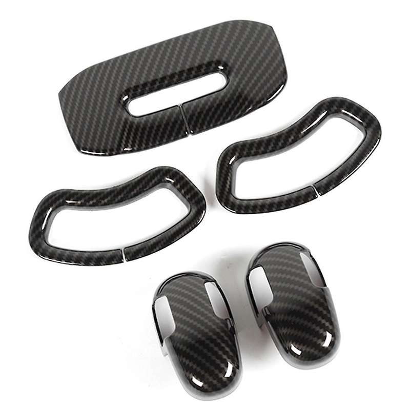 Car Seat Belt Buckle Cover for Dodge Ram 2010-2017, Carbon Fiber