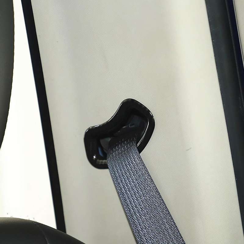 Car Seat Belt Buckle Cover for Dodge Ram 2010-2017, Carbon Fiber