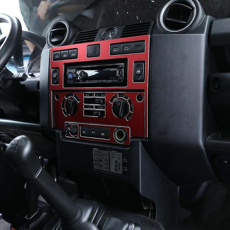 Car Control Panel Trim Sticker for Land Rover Defender 110 2008- 2018