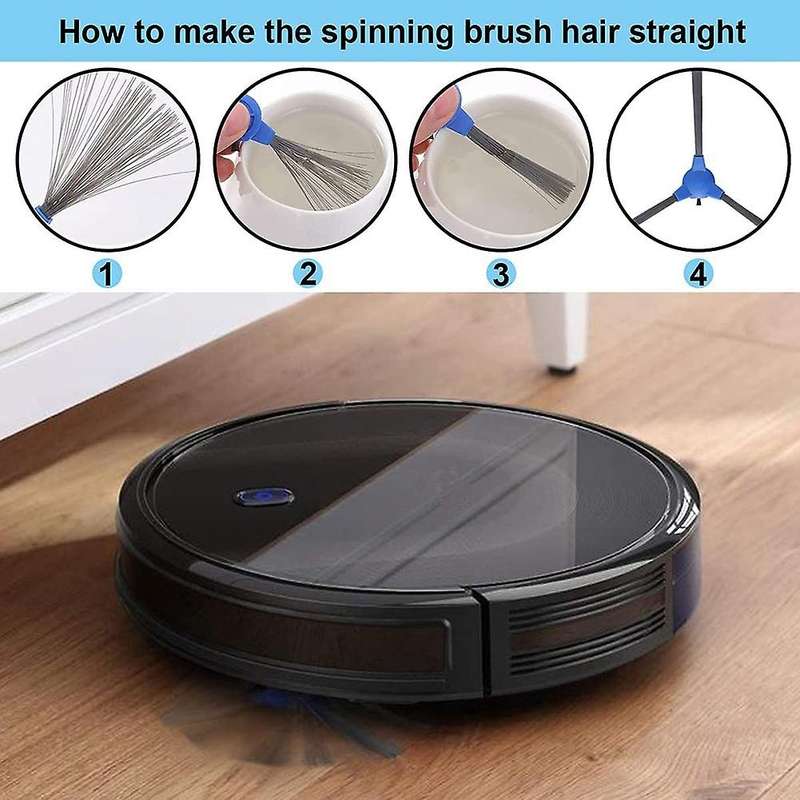 Roller Brush Side Brushes Filters for Eufy Robovac 11s Robovac 30