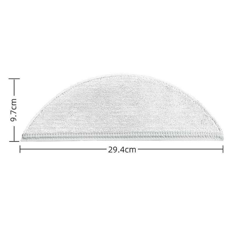 For Lydsto R1 Robot Vacuum Cleaner Parts Dust Bag Wipes Mop Cloth