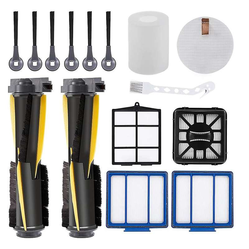 Roller Brush Side Brushes Filters for Shark Iq R101ae Rv1001ae Robot