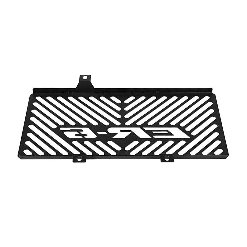 Stainless Steel Radiator Grille Guard for Kawasaki Er6n(black)