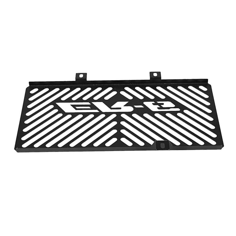 Stainless Steel Radiator Grille Guard for Kawasaki Er6n(black)