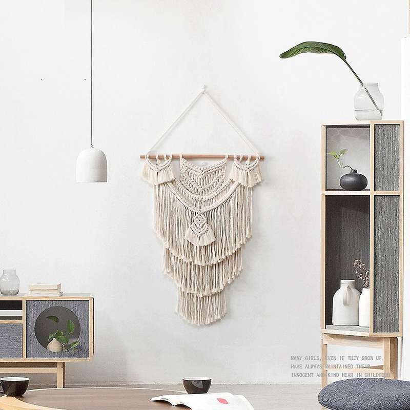 Macrame Wall Hanging,boho Chic Woven Tapestry for Bedroom Living Room