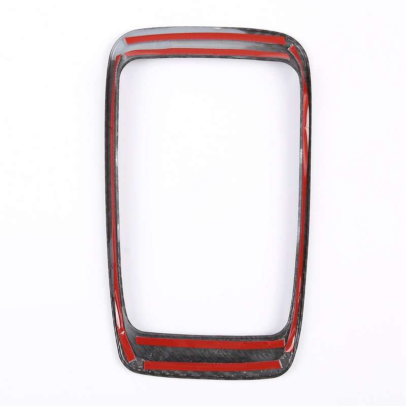 Car Carbon Fiber Abs Gear Shift Frame Cover for Ford Ranger 2015-2021