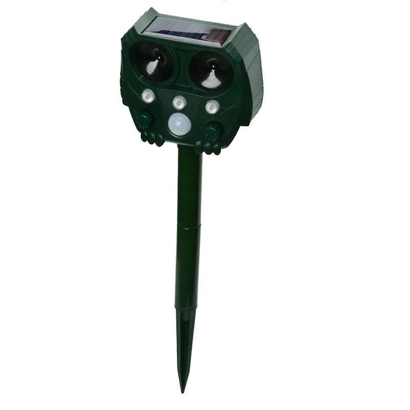 Ultrasonic Animal Repeller, Solar Animal Deterrent with Motion Sensor