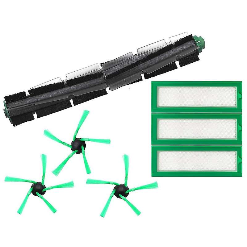 For Vorwerk Kobold Vr20 / Vr30 Main Brush Side Brush Hepa Filter