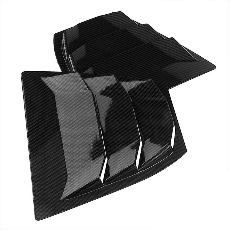 Car Rear Side Window Louver for Mazda 3 Axela 2014-2018 Decorative