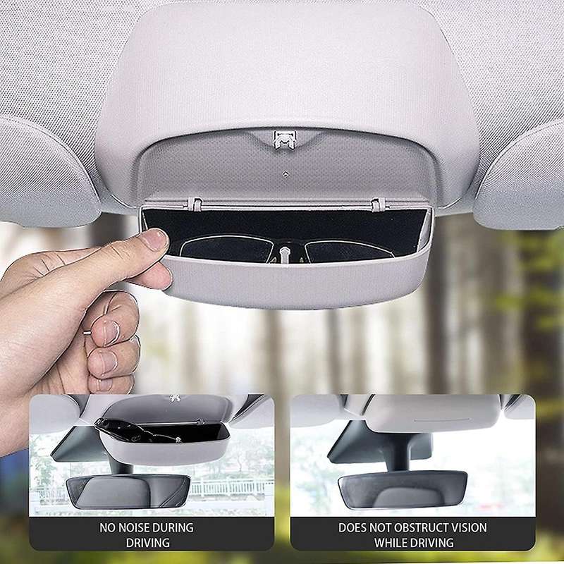 Sunglasses Holder for Tesla Model Y 2020-2022 Eyeglasses Case