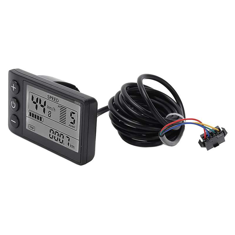 S866 Lcd Display Sm Plug Electric Bike Lcd Display Panel