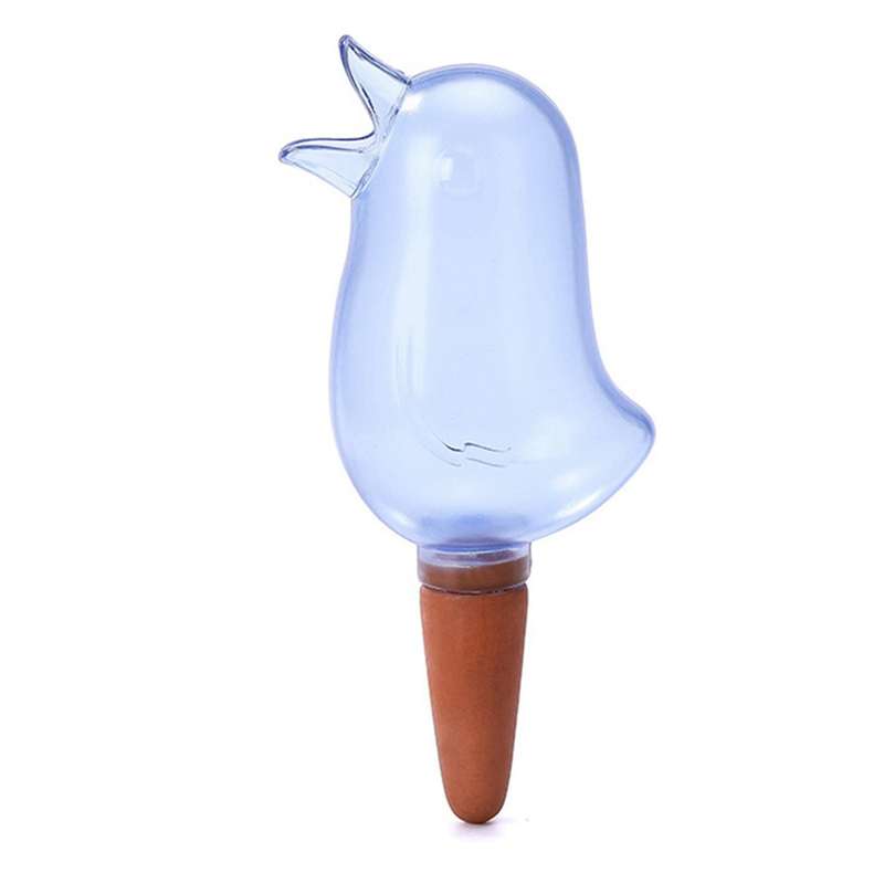 8 Pcs Bird Shape Houseplant Waterer Self Watering for Garden - Blue