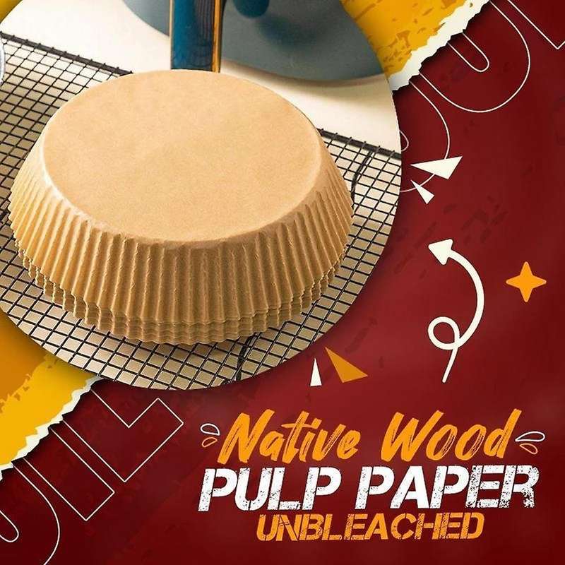 Air Fryer Disposable Paper Liner Household Non-stick Kitchen-20cm