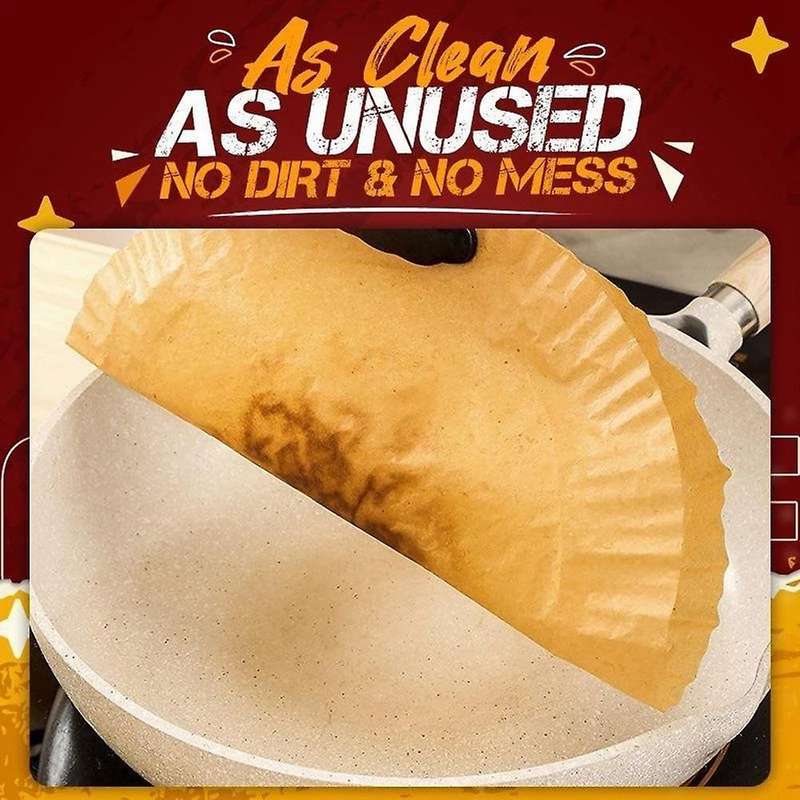 Air Fryer Disposable Paper Liner Household Non-stick Kitchen-20cm