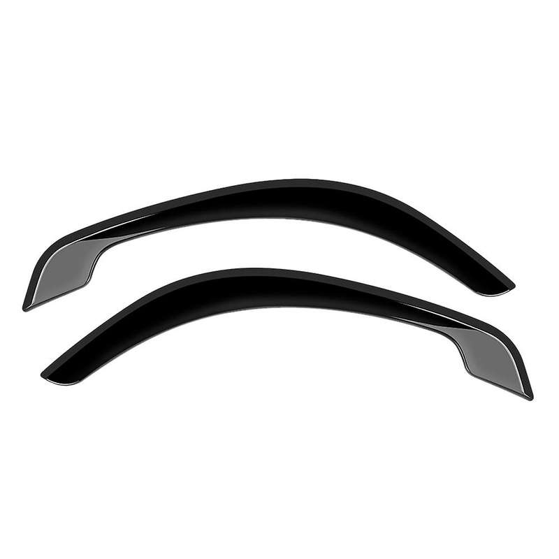 Glossy Black Wheel Eyebrow Trim Side Body Fender Garnish Sticker