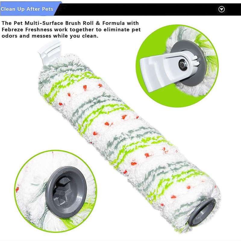 Brush Drum and Filter Kit for Bissell Crosswave Cordless Max 2554