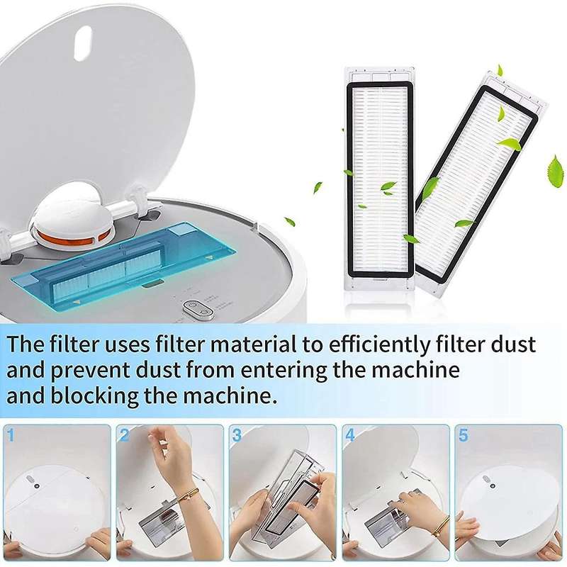 Accessories Kit for Xiaomi Roborock S50 S51 S55 S5 S6 Robot Cleaner