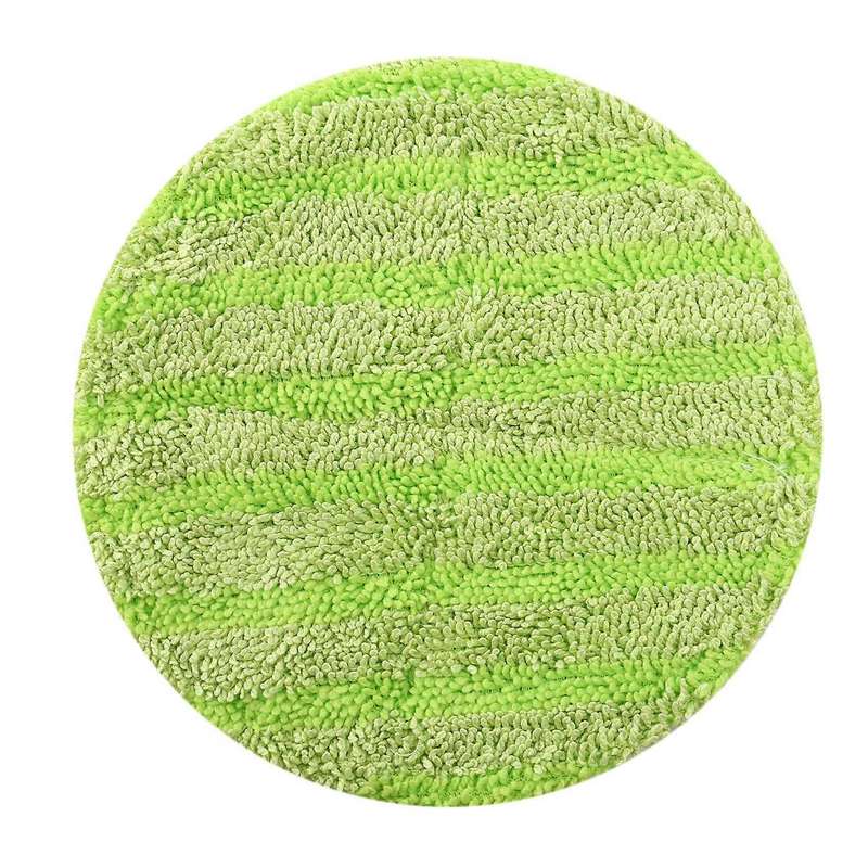 For Cordless Rotary Mop Sweeper 8 Microfiber Mats & 8 Use Gaskets