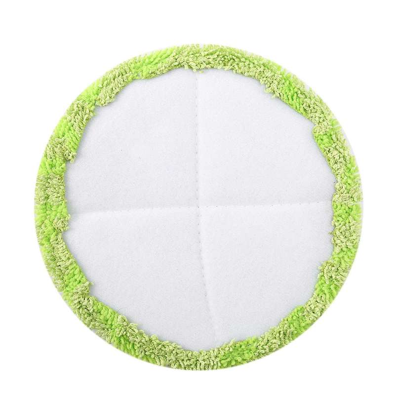 For Cordless Rotary Mop Sweeper 8 Microfiber Mats & 8 Use Gaskets