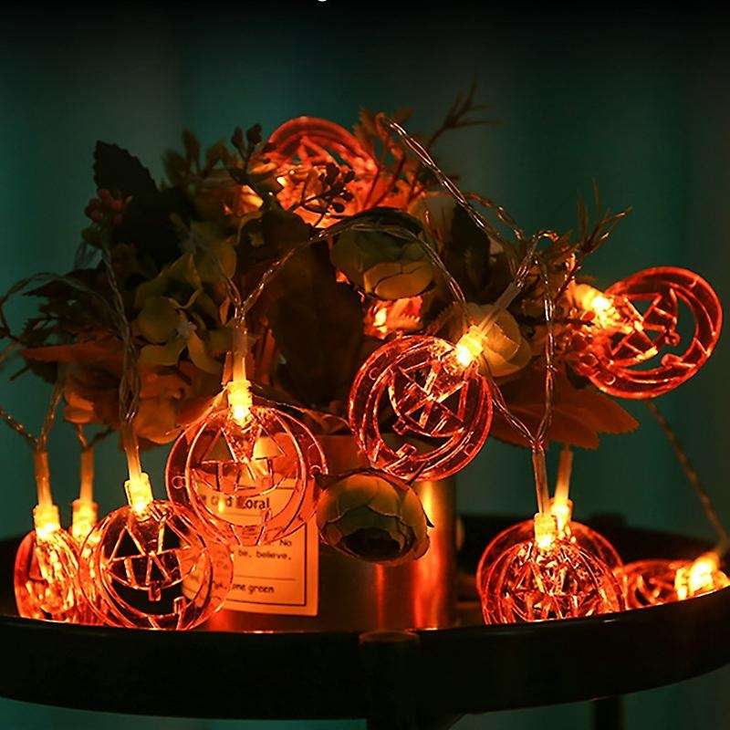 Halloween Decoration Pumpkin String Lights Pumpkin Gothic Decorations