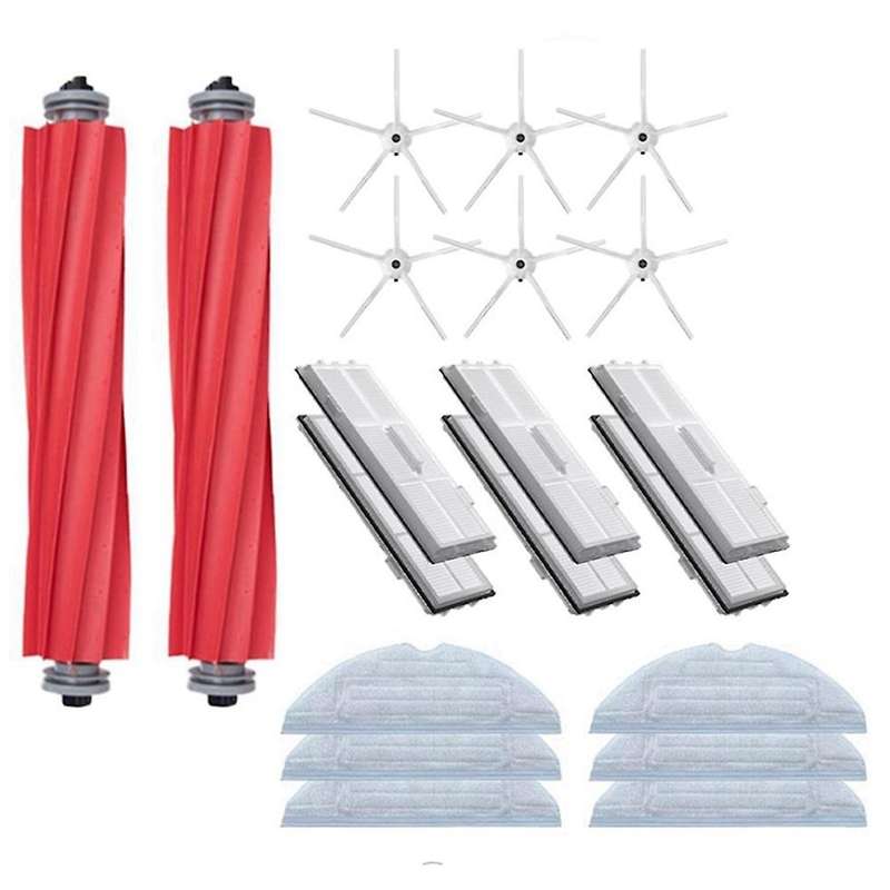 20pcs for Xiaomi Roborock S7 S70 S7max Main Brush Mops Cloths Filter