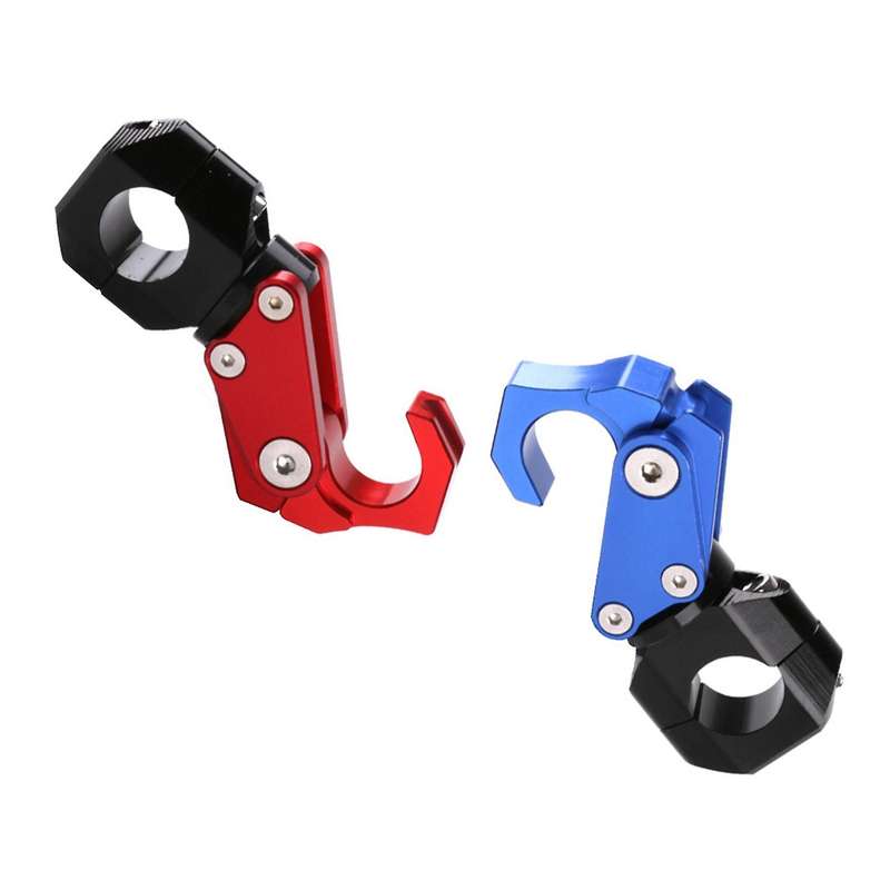 2x 22mm Handlebar Convenience Hook Black for Honda Pcx 125 Pcx 150