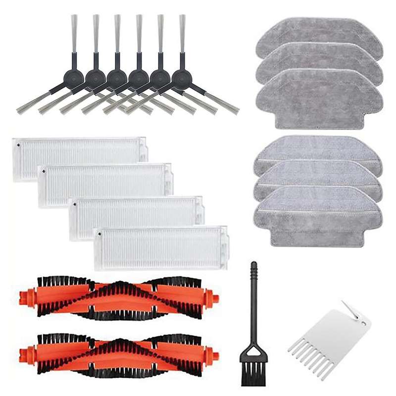 Main Brush Hepa Filter Cloth for Xiaomi Mijia Robot Vacuum Cleaner