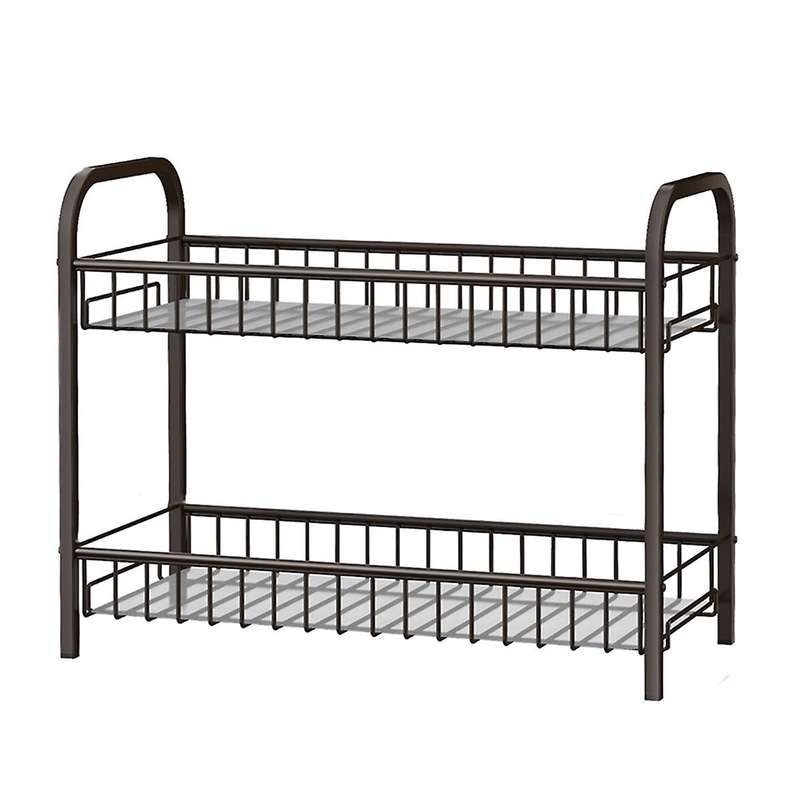 Countertop Spice Rack Organizer,shelf for Pantry Cabinet,bronze