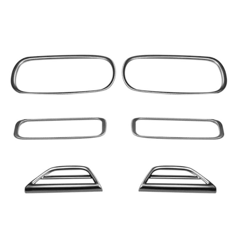 6pcs Car Side Air Conditioner Outlet Frame for Aqua Mxp 2021 2022