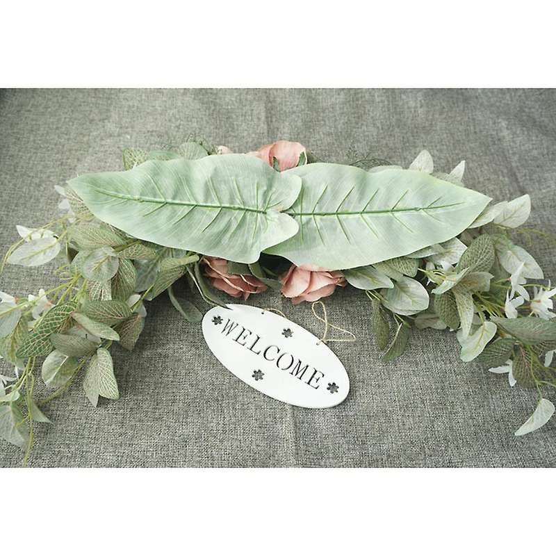Artificial Wreath Lintel Decoration Diy Wedding Home Living Room A