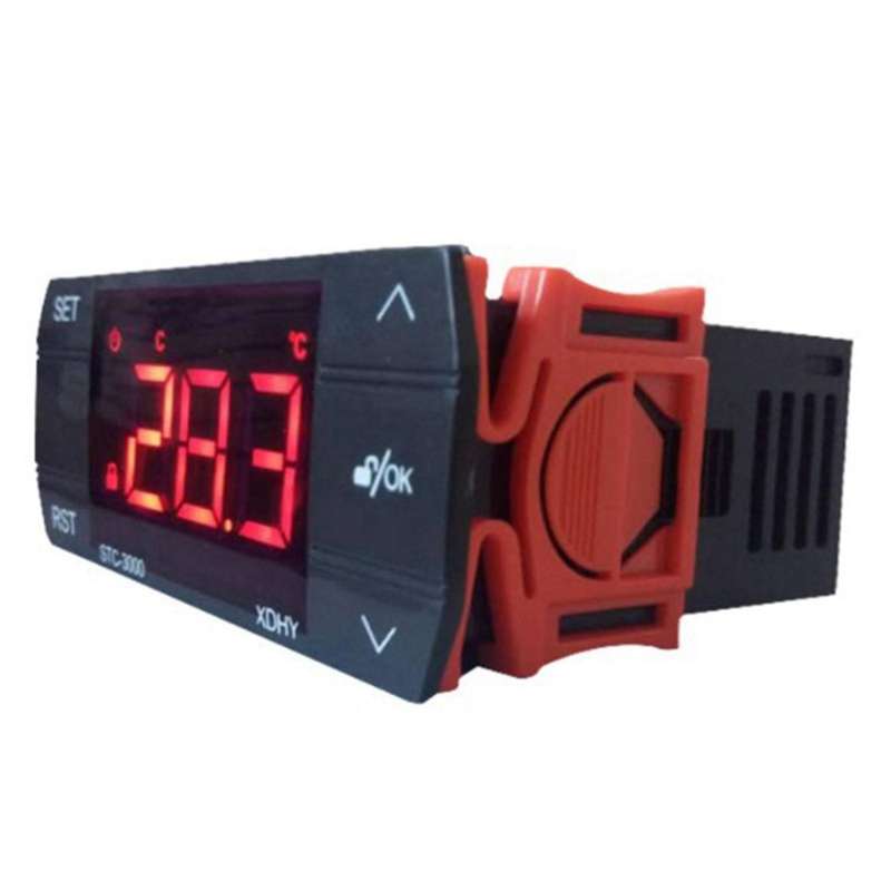 2x Stc-3000 Temperature Controller with Sensor Controlling Tool