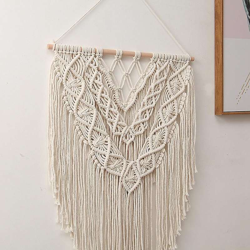 Boho Home Decor Tapestry Wall Macrame Woven Tapestry
