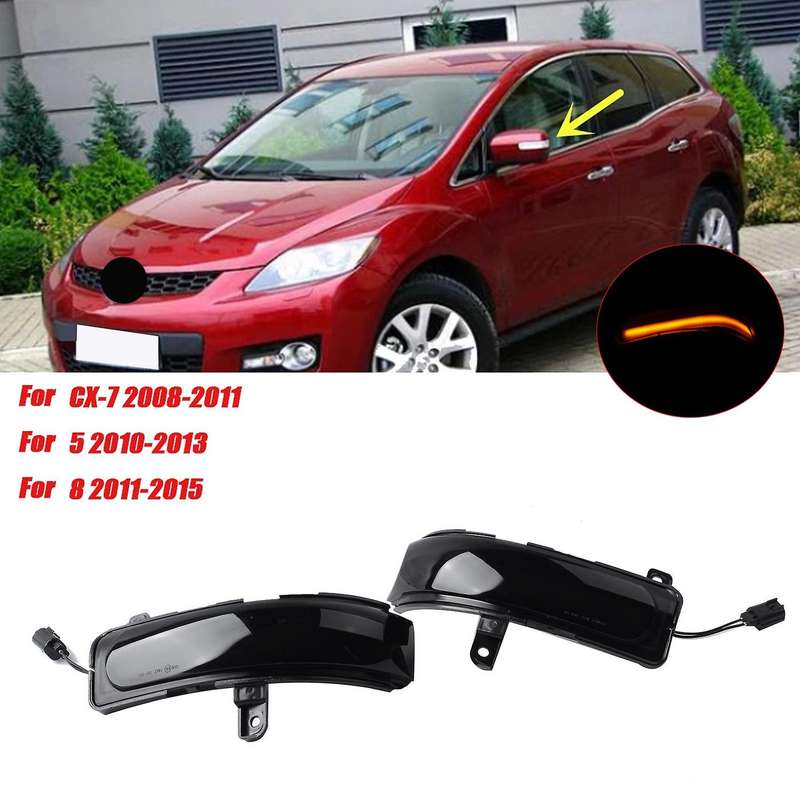 Mirror Indicator Blinker Light for Mazda 5 8 Cx-7 Cx7 2008-2014
