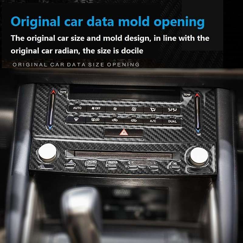 For Lexus Is250 Is200 2013-2019 Car Center Console Cd Panel Cover