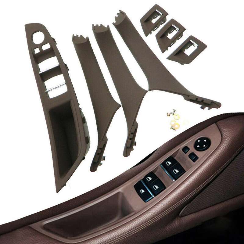 For -bmw F10 Door Handle Window Lift Switch Button Frame Panel 7pcs